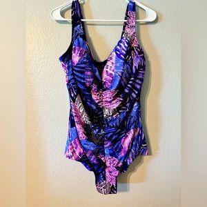 AZUL purple swimsuit Size 20W